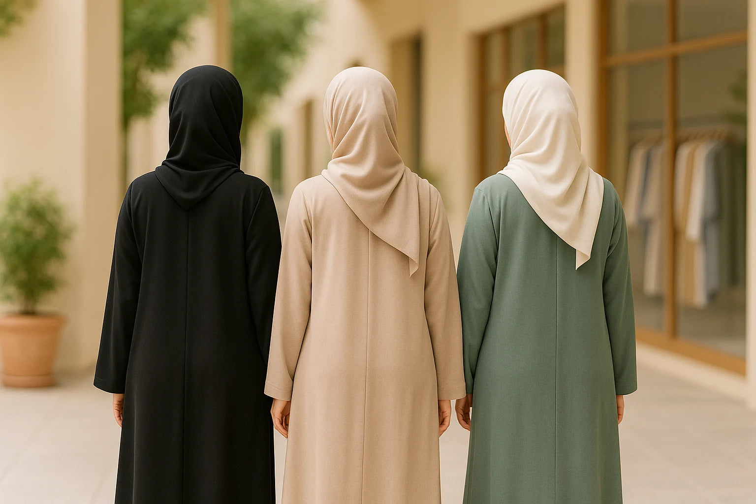 Does an abaya have to be black