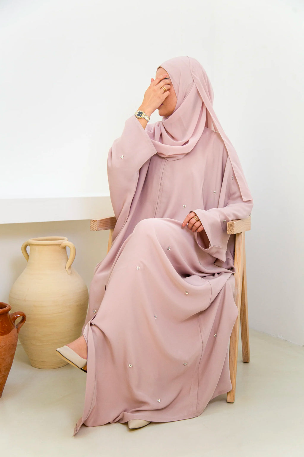 Noor in Blush image 1