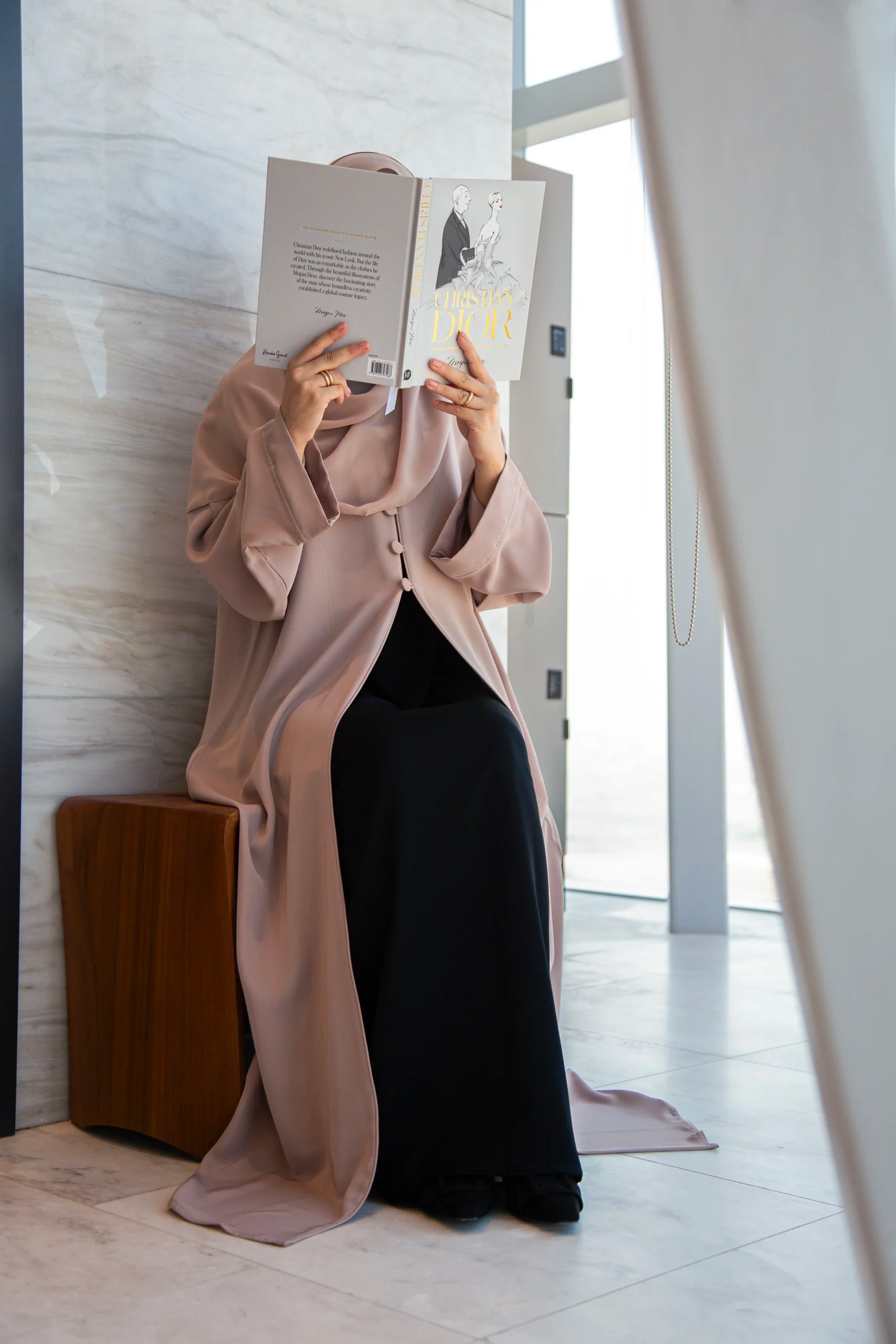 SOFIA In Light Taupe and Black image 2